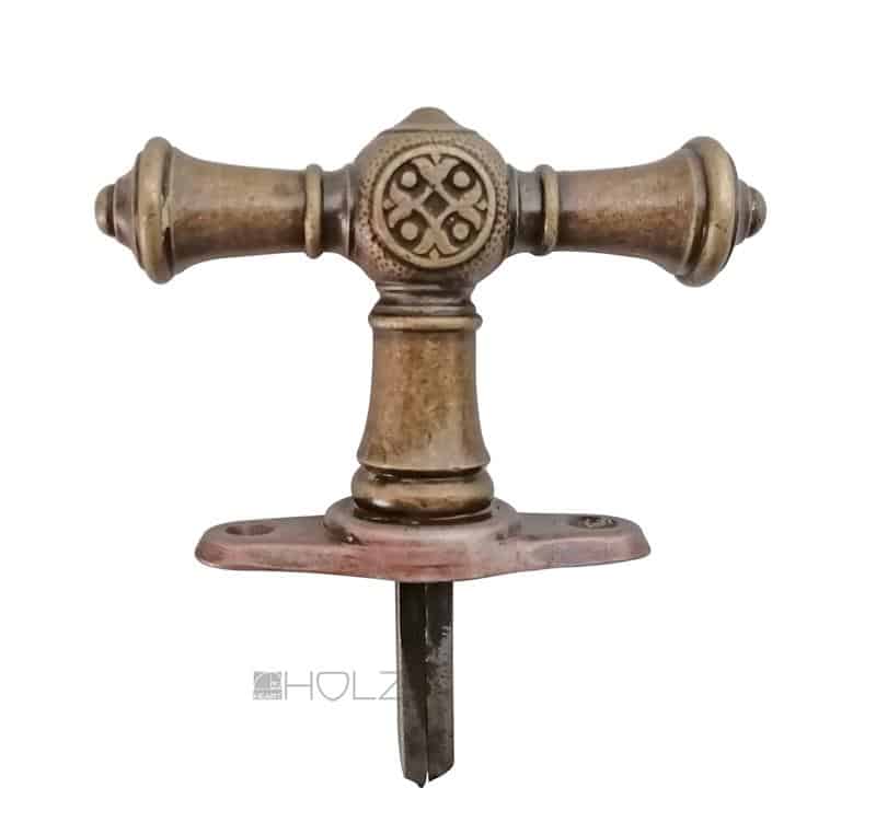 Dresdner Blume Fensterolive Fenstergriff alt Messing antik Stahl Rosette 42 mm Dresdner Blume Fensterolive Fenstergriff alt Messing antik Stahl Rosette 42 mm
