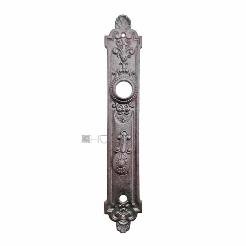 Langschild antik Türdrücker Türklinke alt Gusseisen Perlen 19.5 mm 78 Langschild antik Türdrücker Türklinke alt Gusseisen Perlen 19.5 mm 78