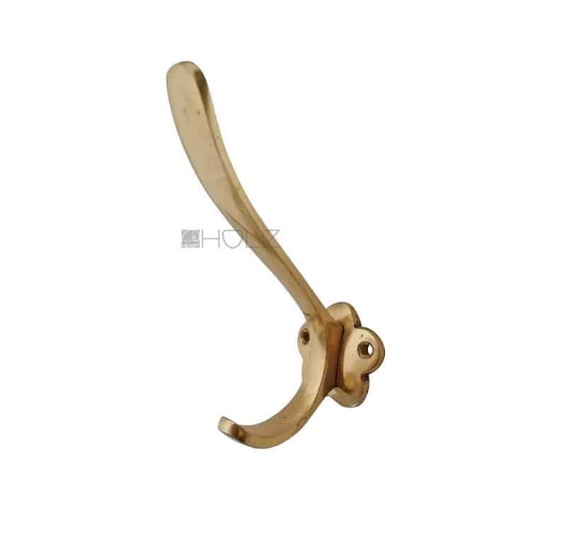 Kleiderhaken Messing Mantelhaken Garderobe 117mm