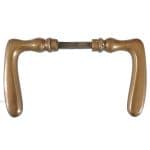 Türdrücker antik 1910 Türklinken alt 17.3mm 9er Vk