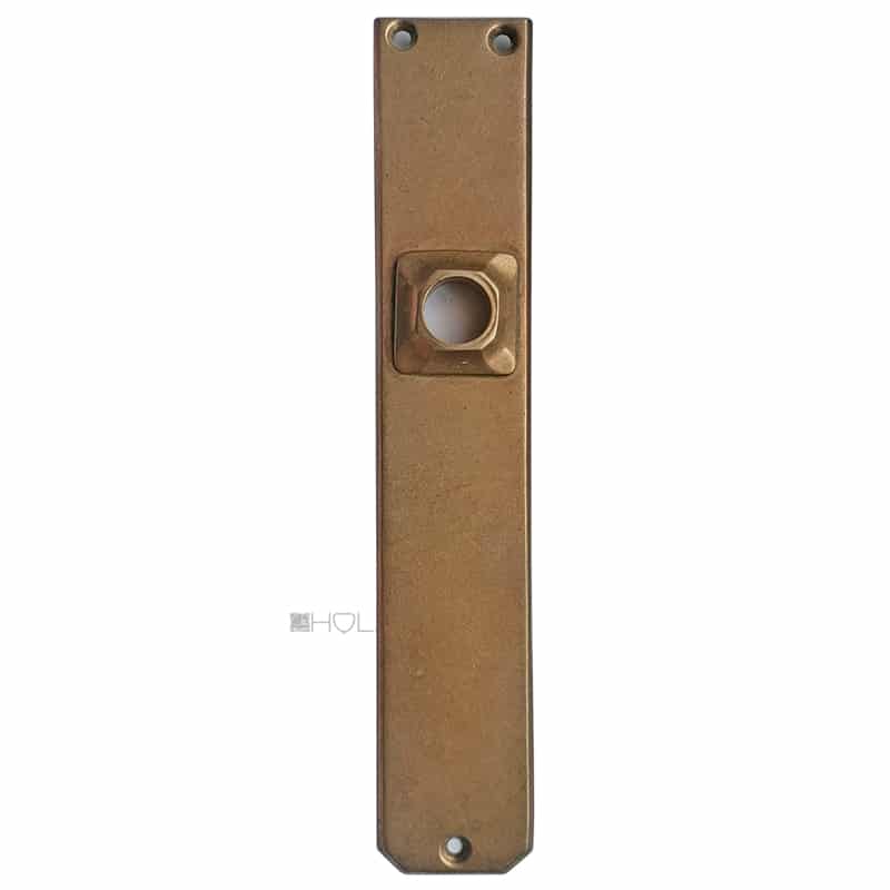 Langschild Jugendstil Avantgarde alt prächtig 44x240 17.5mm