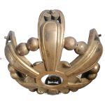 Lampe Bronze antik Schale alt prächtig 1580gr. 22cm