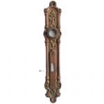 Langschild antik Eisen verkupfert Perle Lisene Gründerzeit alt 18.4mm 80