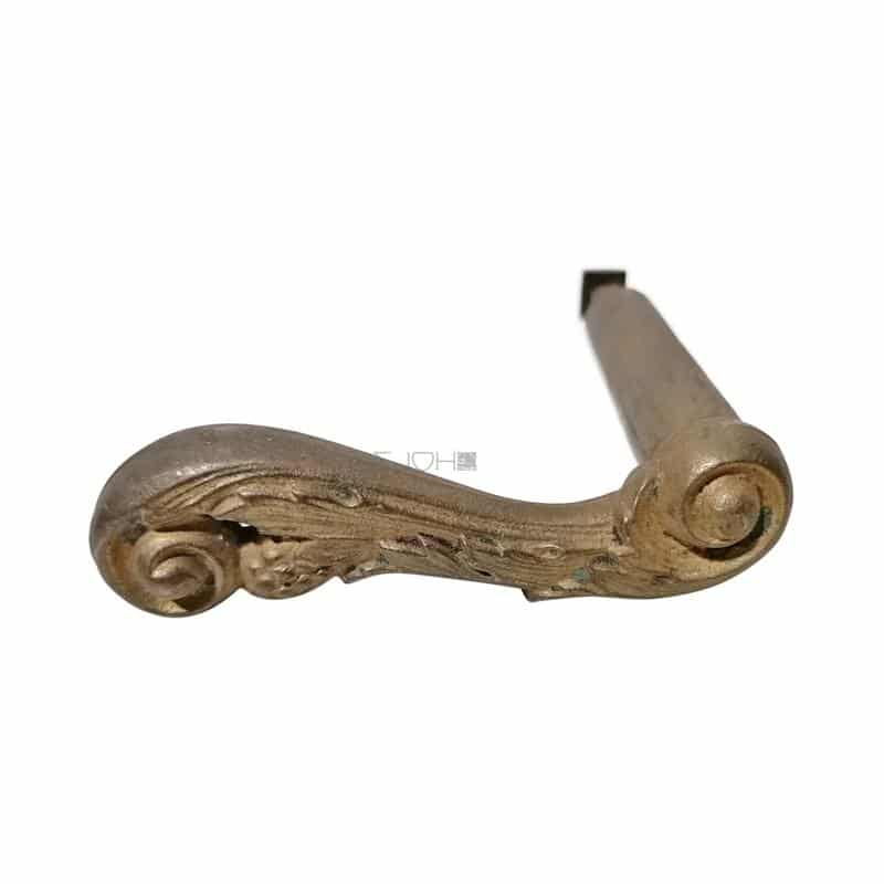 Kastenschloss Türdrücker antik Neo Barock Eisen Türklinke alt 8er Vk