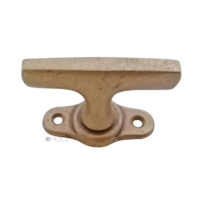 Jugendstil Fensterolive antik Fenstergriff alt Avantgarde vernickelt 43 mm