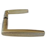 Türklinken Jugendstil Avantgarde vernickelt Türdrücker alt 16mm 8er Vk