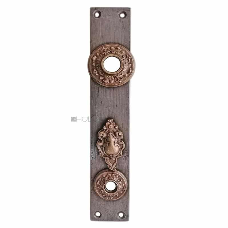Langschild antik Einstemm Tür Türklinke Sperrriegel alt 16.4mm 76 Langschild antik Einstemm Tür Türklinke Sperrriegel alt 16.4mm 76