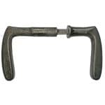 Türdrücker Kastenschloss 1920er Eisen Bananen Türklinken alt 18mm 9er Vk