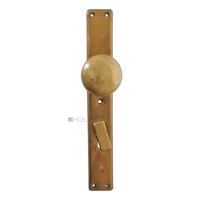 Türknauf Jugendstil Langschild alt 1920er Türgriff 83mm Türknauf Jugendstil Langschild alt 1920er Türgriff 83mm
