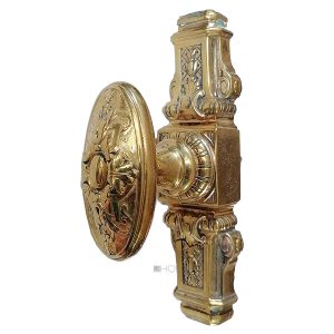 Fenstergriff Stil Basküle antik prächtig Guss 7er Vierkant 820gr.