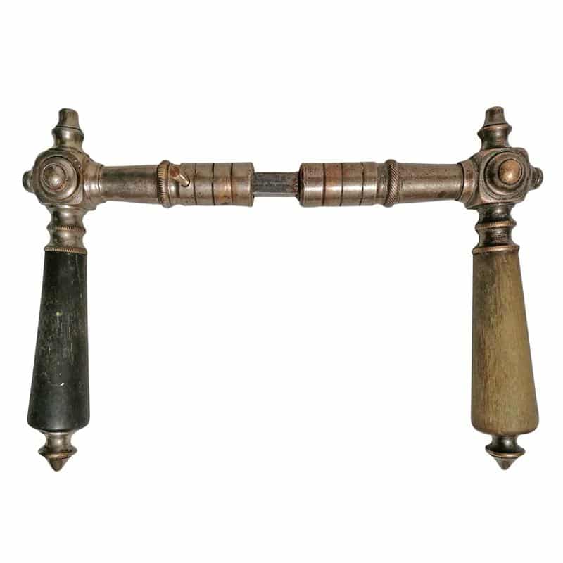 Türdrücker antik Würfel vernickelt Türklinken alt 15.5mm 8er Vk