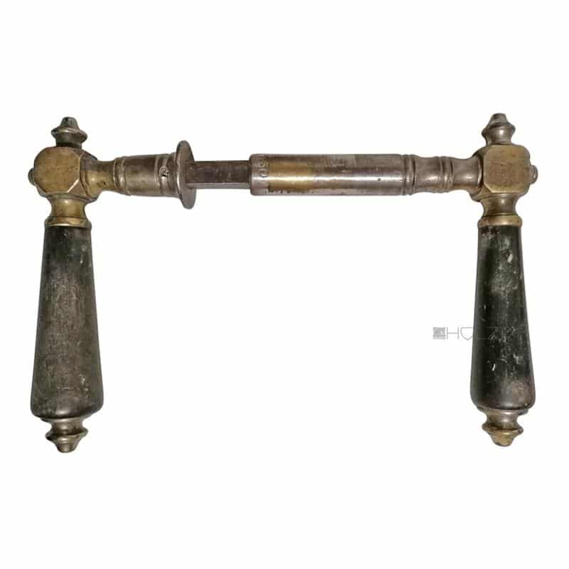 Kastenschloss Türdrücker antik Würfel vernickelt Türklinken alt 15mm 8.5er Vk