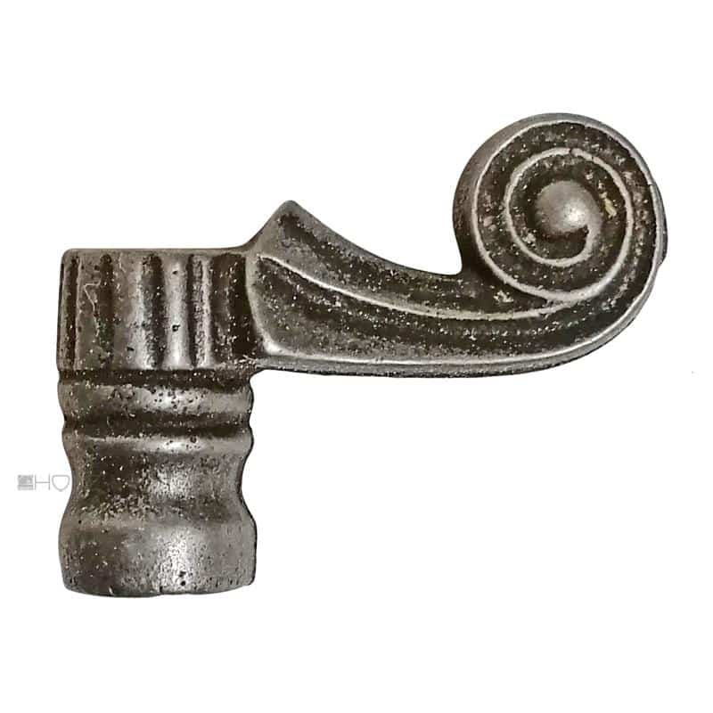 Vorreiber antik Fensterreiber Fensterriegel alt Volute 17mm Vorreiber antik Fensterreiber Fensterriegel alt Volute 17mm