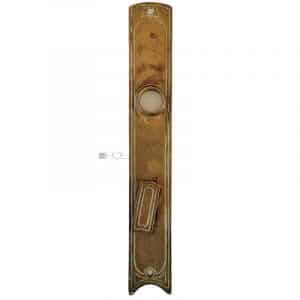 Langschild Jugendstil Avantgarde alt halbrund 17.3mm 78