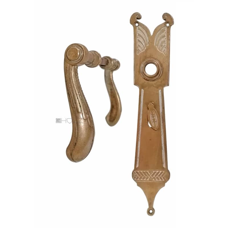Türdrücker Jugendstil Langschild Türklinken alt 10er Vk Türdrücker Jugendstil Langschild Türklinken alt 10er Vk